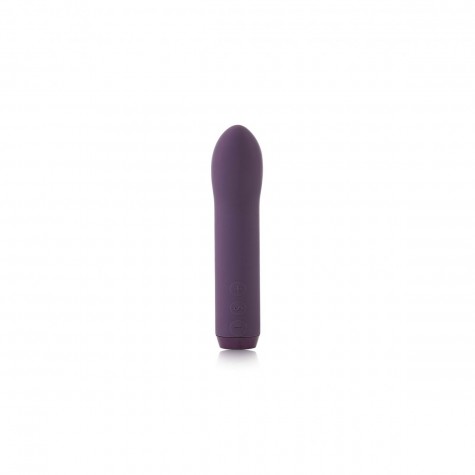 Фиолетовый мини-вибратор G-Spot Bullet - 11,4 см.